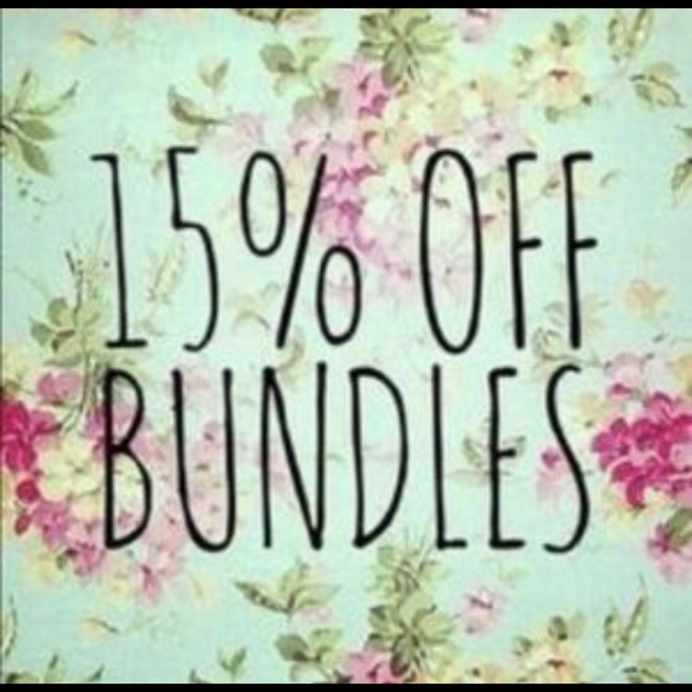 15% Off for Bundles good until Monday